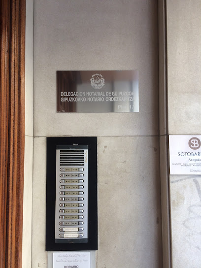 notaría Delegación Notarial de San Sebastián