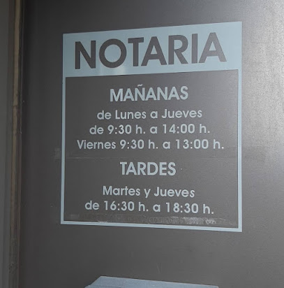 notaría Notaría Domingo Paniagua Santamaría