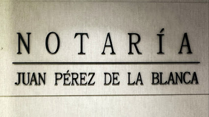 notaría Notario Juan Pérez de la Blanca