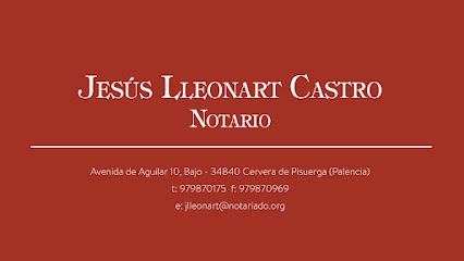 notaría Notaría Jesús Lleonart Castro