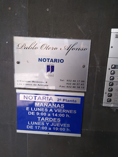 notaría Pablo Otero Afonso