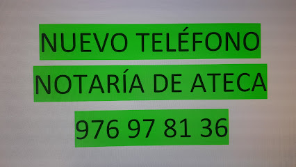 notaría Notaría de Ateca