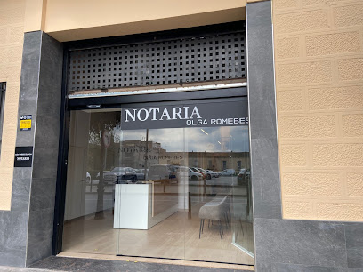 notaría NOTARÍA CALDES DE MONTBUI – OLGA ROMEBES