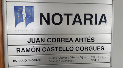 notaría Notaria Correa Castelló