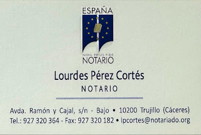notaría Lourdes Pérez Cortés – Notario de Trujillo